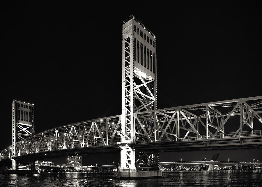 Jacksonville Photograph - Jacksonville Florida Main Street Bridge by Alexandra Till