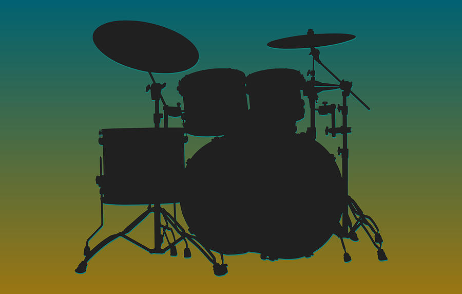 Jacksonville Jaguars Drum Set Photograph by Joe Hamilton Fine Art America