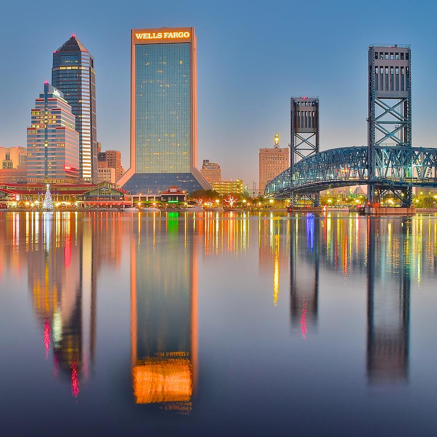 Jacksonville Squared Photograph by Frozen in Time Fine Art Photography