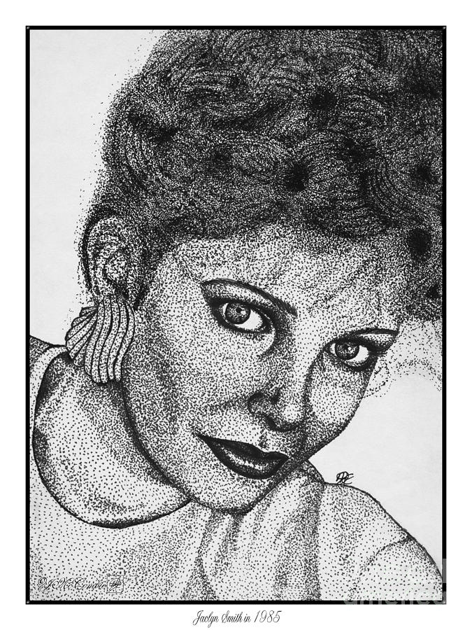 Jaclyn Smith in 1985 Drawing by J McCombie