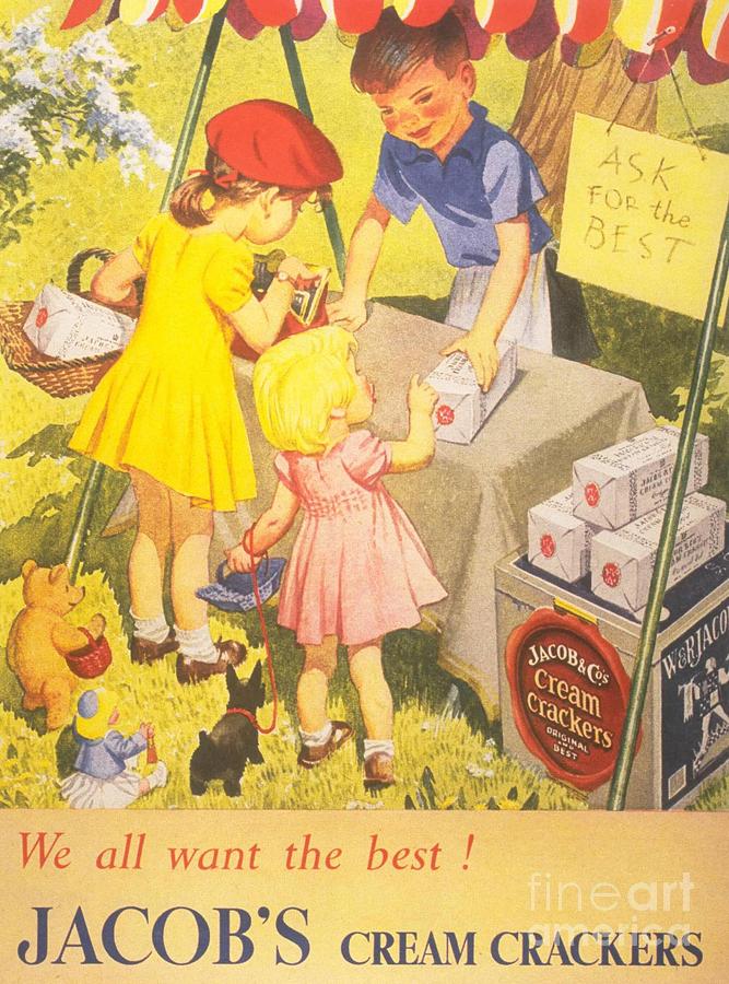 Jacob’s 1950s Uk Biscuits Drawing by The Advertising Archives - Pixels