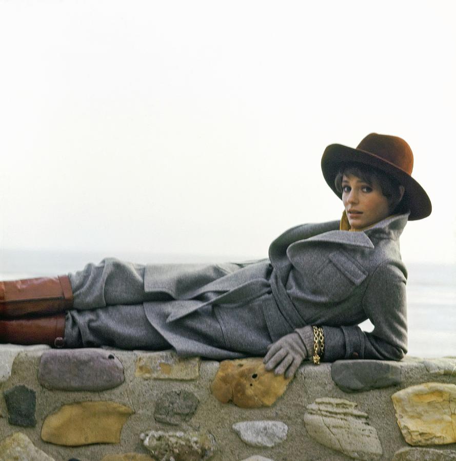 Jacqueline Bisset Wearing Victor Joris Photograph by Bert Stern