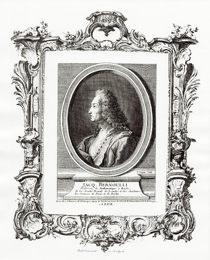 Portrait Photograph - Jacques Bernoulli by Print Collection, Miriam And Ira D. Wallach Division Of Art, Prints And Photographs/new York Public Library