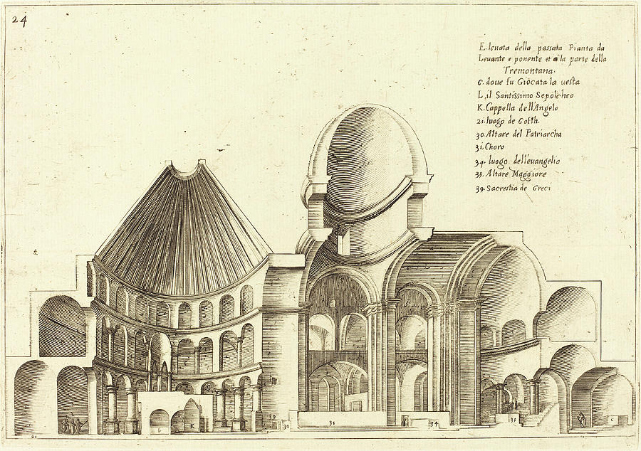 Jacques Callot French, 1592 - 1635, Cross-section Drawing by Quint Lox ...