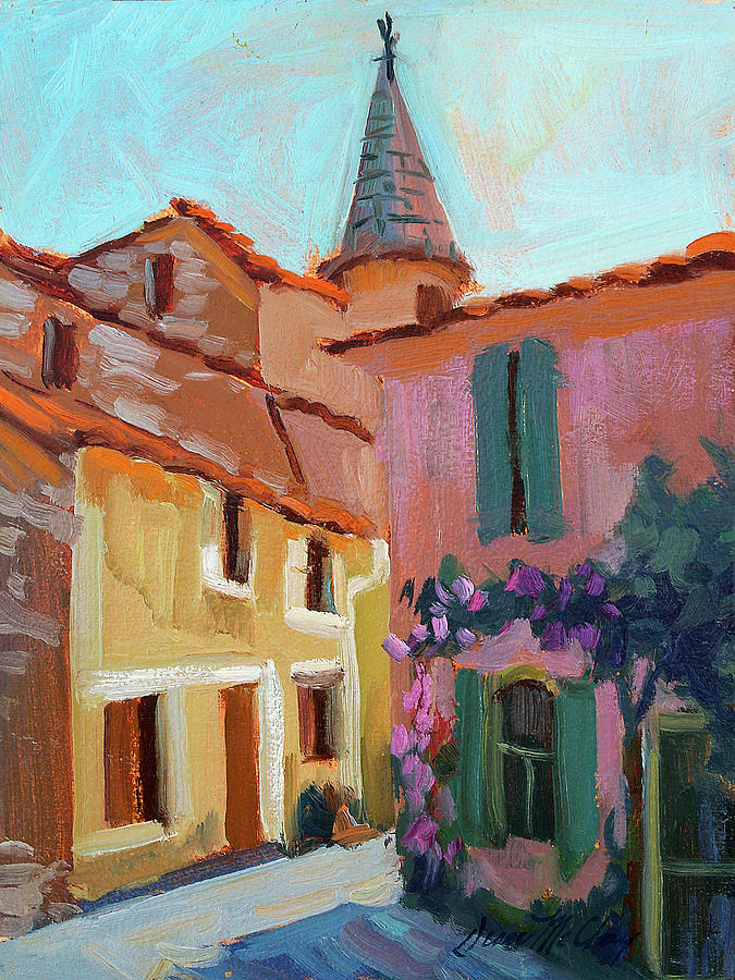 City Painting - Jacques House by Diane McClary