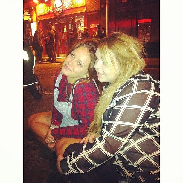 London Photograph - Jade And Pazz #friends #london by Sophie Hayes
