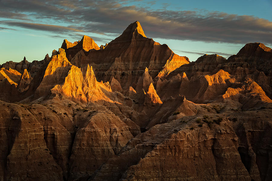Jagged Landscape Photograph by Len Saltiel - Fine Art America