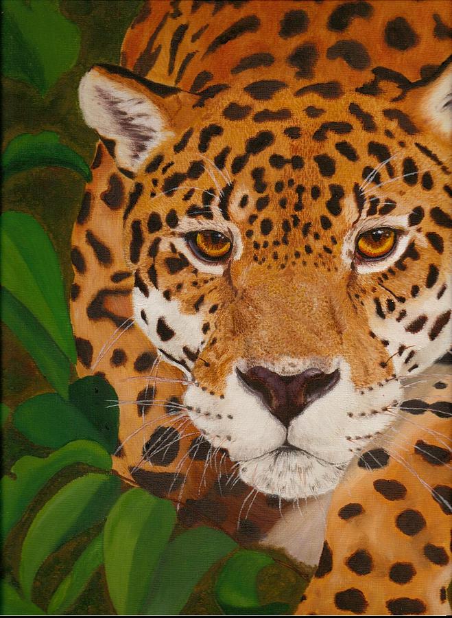 Jaguar Painting by Colourful Phoenix | Fine Art America