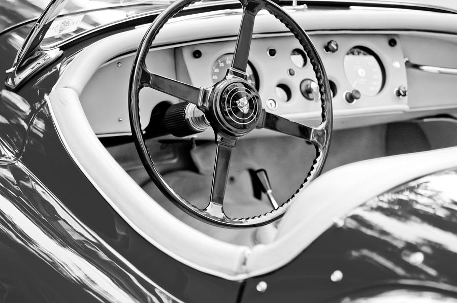 Jaguar Steering Wheel 2 Photograph by Jill Reger