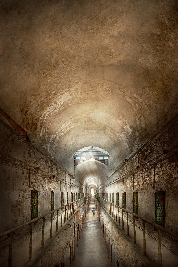 Jail - Eastern State Penitentiary - End of a journey Photograph by Mike Savad