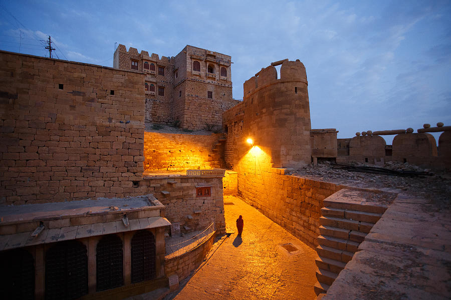 Jaisalmer fort in the morning Photograph by Dinesh Maneer