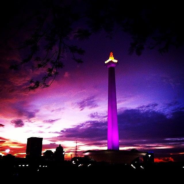 Sunset Photograph - Jakarta Afernoon #sunset #jakarta by Dani Daniar