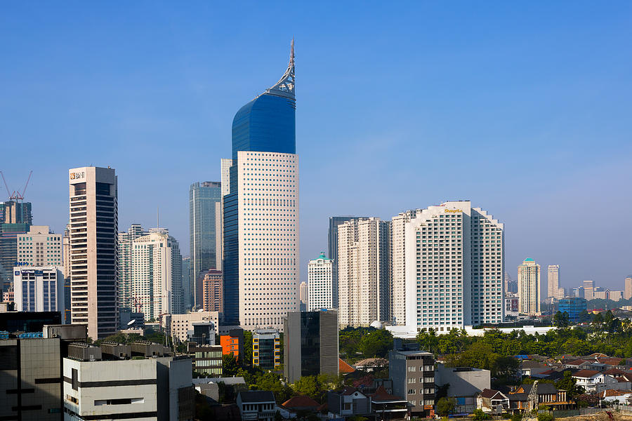 Jakarta Cityscape Photograph by Afriandi