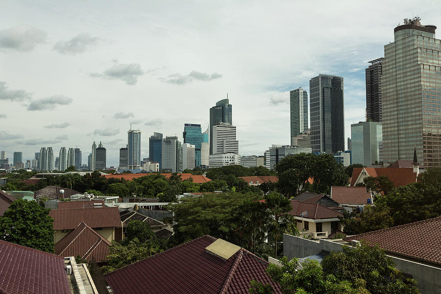 Jakarta Skyline Photograph by @ Didier Marti