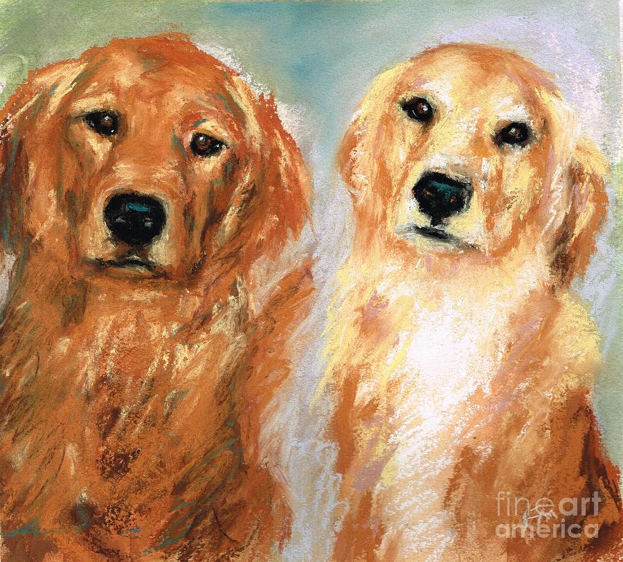 Henry and Jakie Painting by Frances Marino