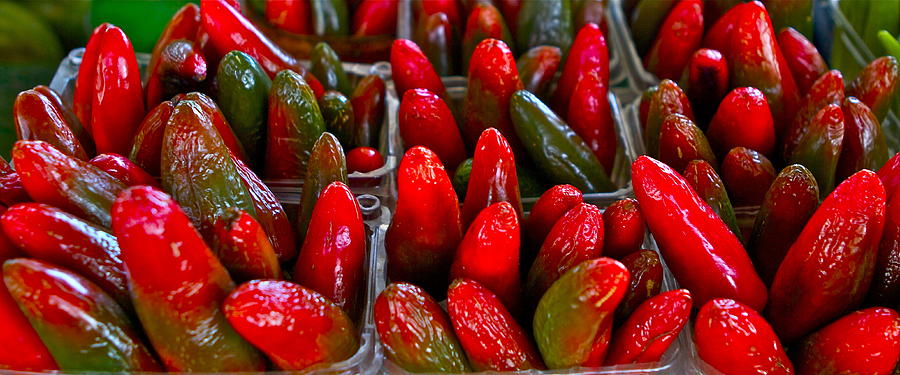 Jalapeno Peppers Photograph by John Babis