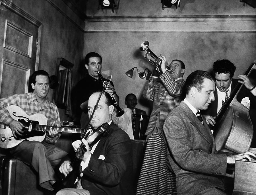 Bass Photograph - Jam Session, 1947 by Granger