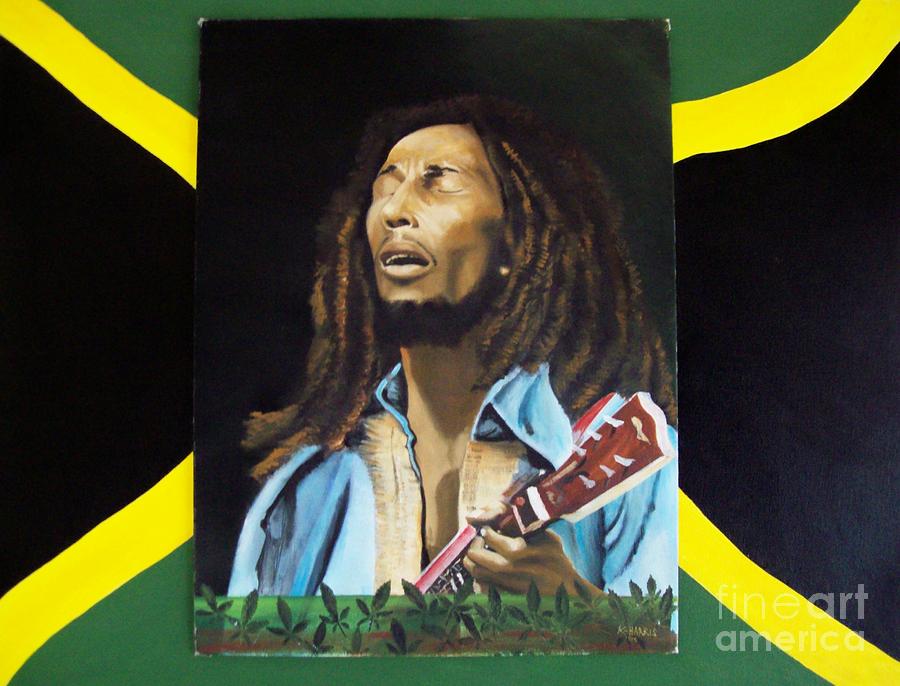 JAMAICA Soul Rebel Painting by Kenneth Harris