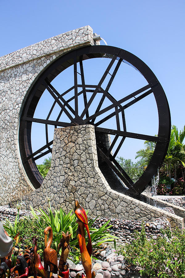 Jamaica Water Wheel Photograph by RobLew Photography Pixels