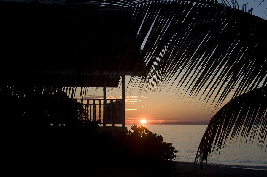 Jamaican Sunset Photograph by Robert Dann