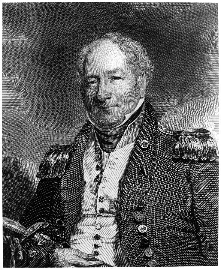Portrait Photograph - James Barron (1768-1851) by Granger