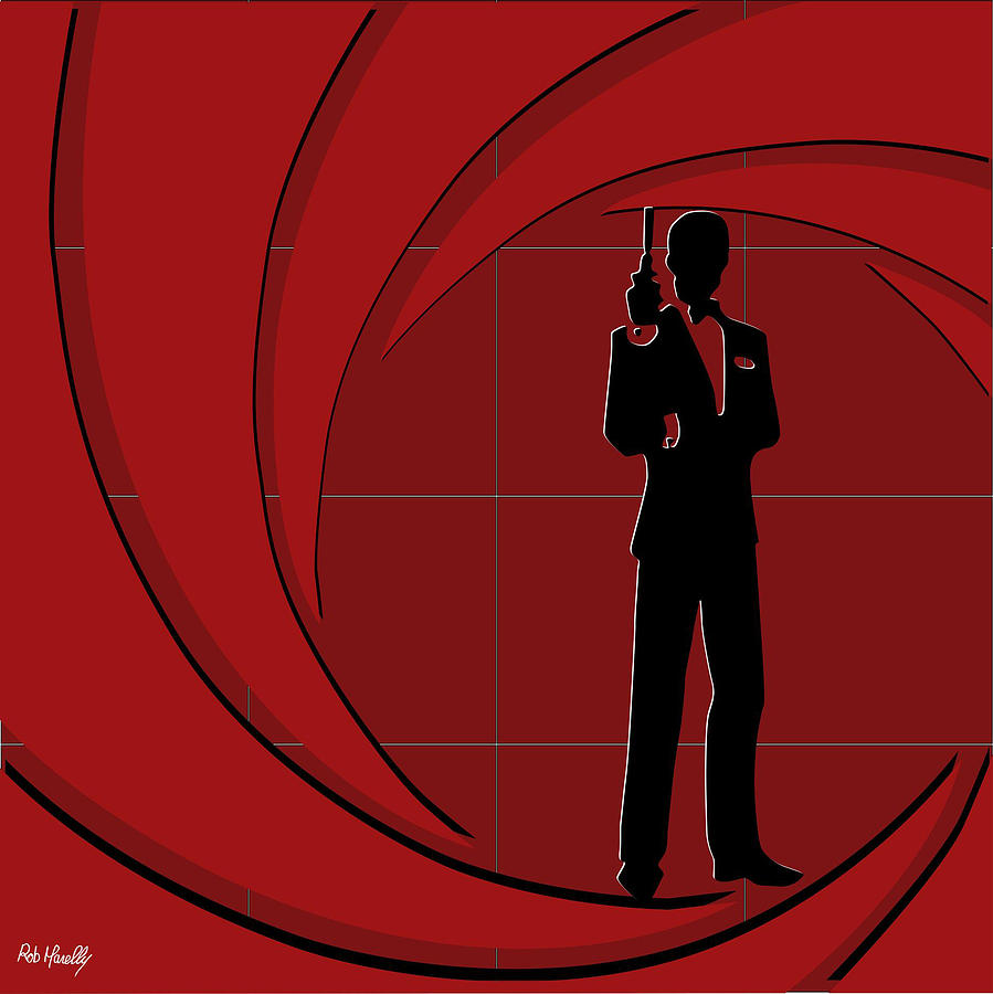 James Bond Digital Art by Roby Marelly - Fine Art America