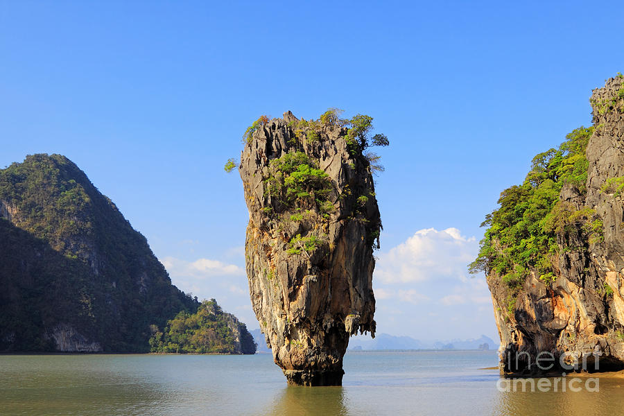 James Bond Rock in Thailand Photograph by Charline Xia
