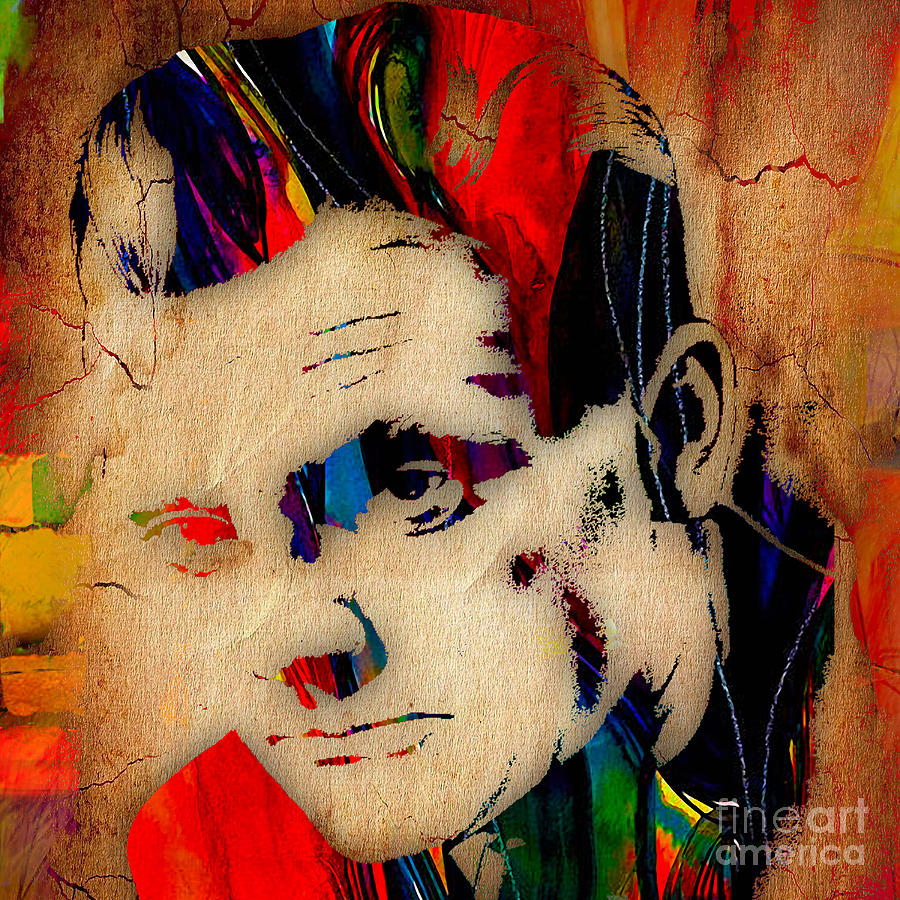 James Cagney Collection Mixed Media by Marvin Blaine