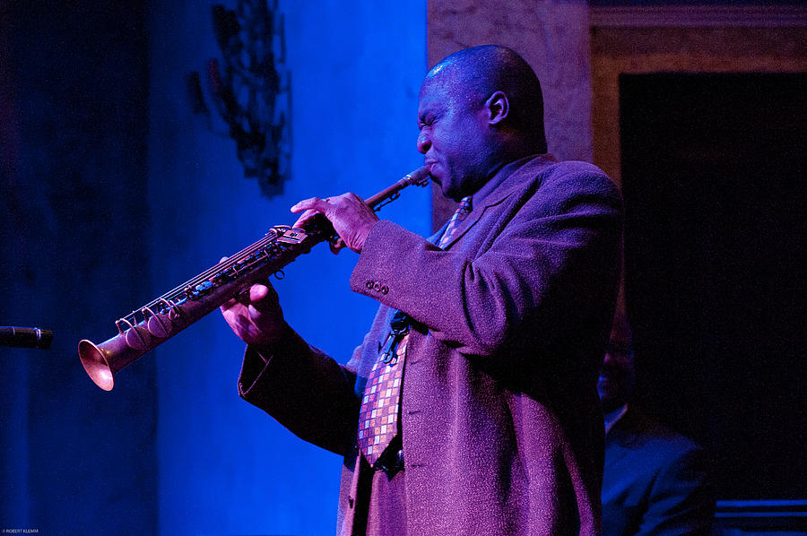 James Carter On Saxophone Photograph by Robert Klemm