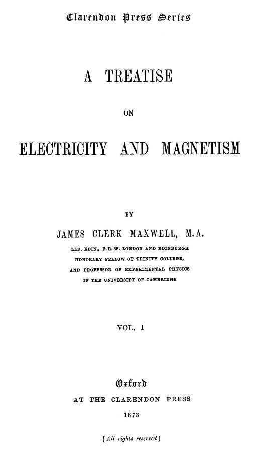 James Clerk Maxwell (1831-1879) Painting by Granger