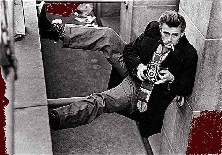 James Dean Rolleiflex New York City 1954-2014 Photograph