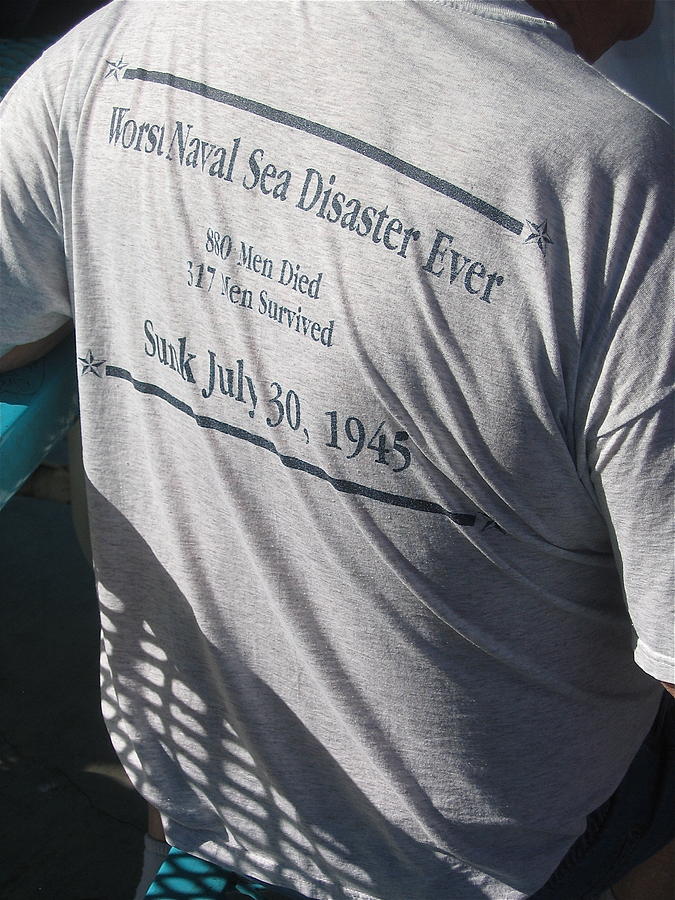 James Horvath USS Indianapolis sinking survivor Peart Park Casa Grande Arizona  2007 Photograph by David Lee Guss