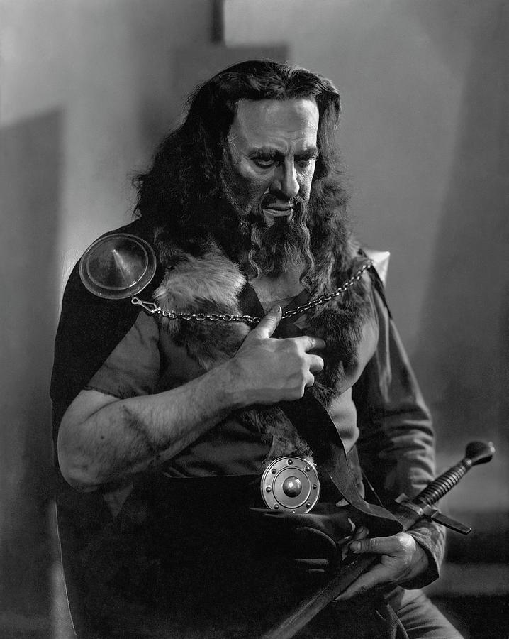 James K. Hackett As Macbeth Photograph by Edward Steichen