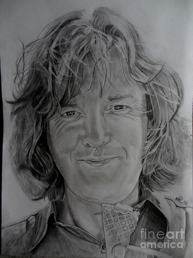  James May Drawing  by Natasja Elise