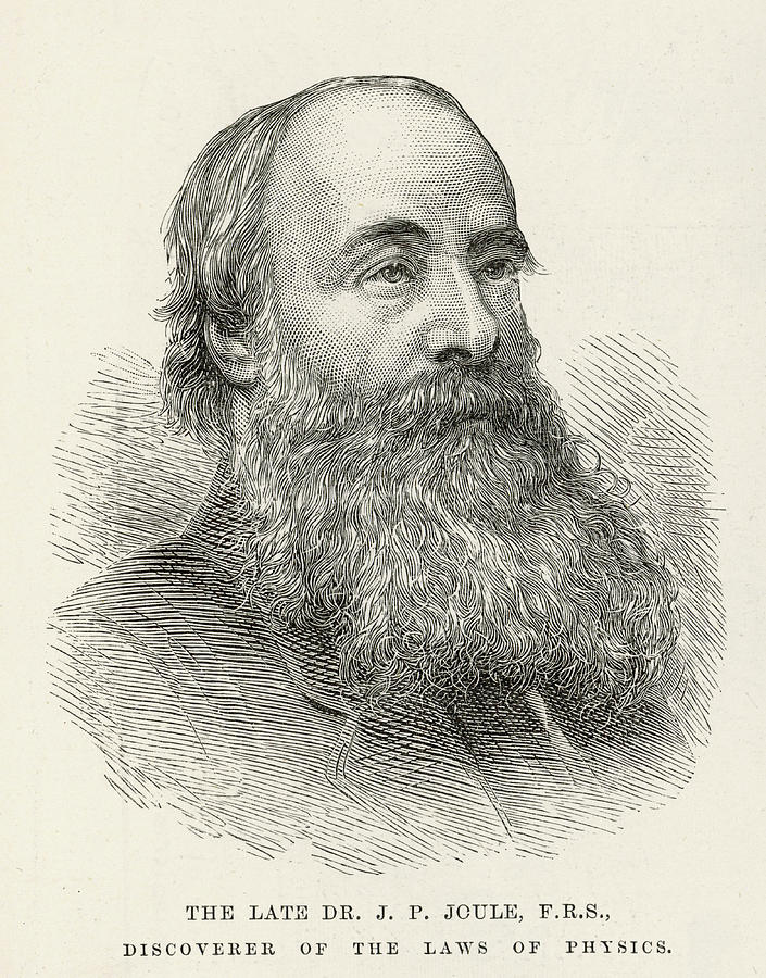 James Prescott Joule (1818-1889) Photograph By Illustrated London News 