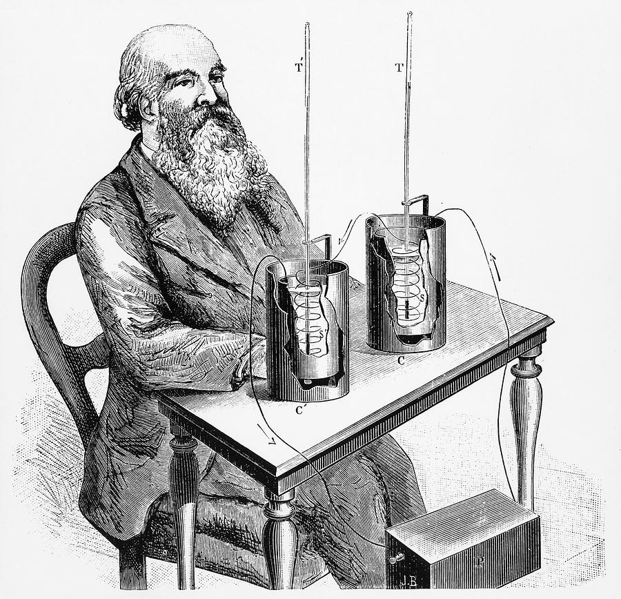 James Prescott Joule, English Drawing by Mary Evans Picture Library - Fine  Art America