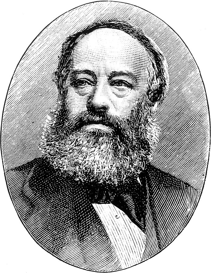 James Prescott Joule Scientist Drawing by Mary Evans Picture Library