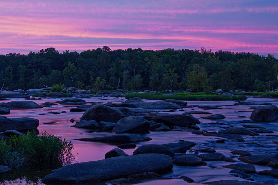 James River Sunset Photograph by Jemmy Archer