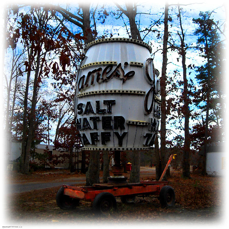 James Salt Water New Jersey Taffy Digital Art by K Scott Teeters