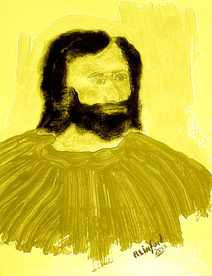 James the Apostle son of Zebedee 3 Painting by Richard W Linford