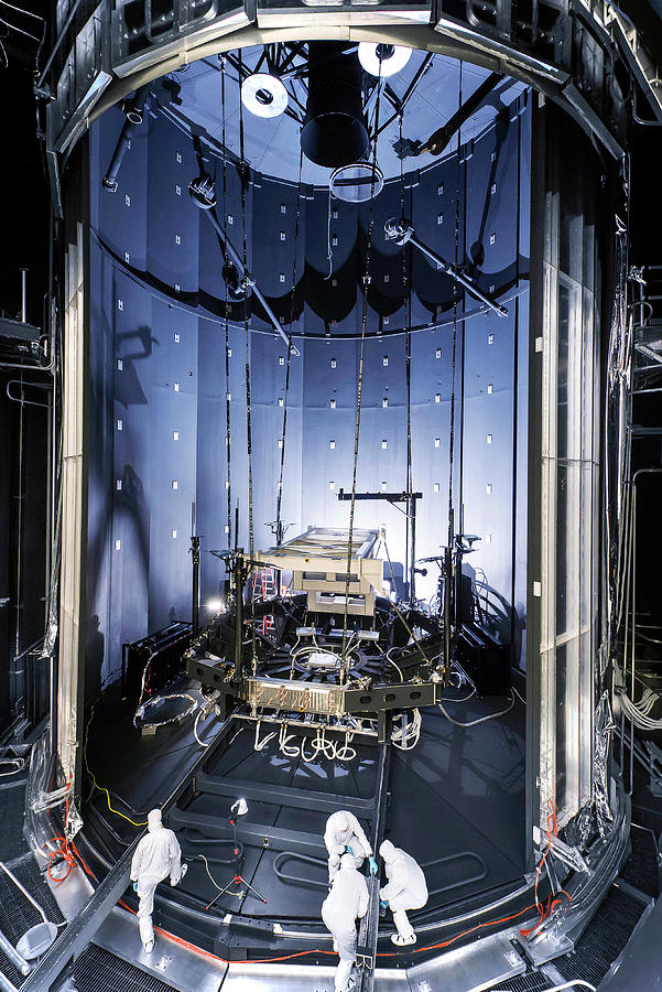 James Webb Space Telescope Testing Photograph by Nasa, Chris Gunn
