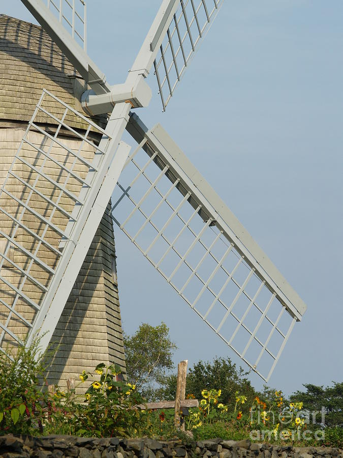 Jamestown Windmill -- Rhode Island Photograph by Anna Lisa Yoder