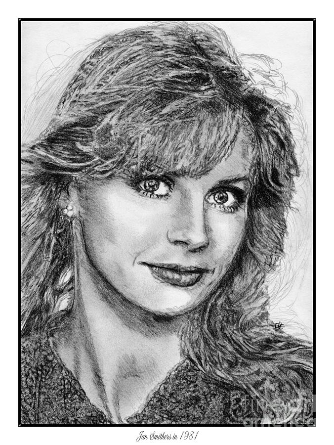 Jan Smithers in 1981 Drawing by J McCombie