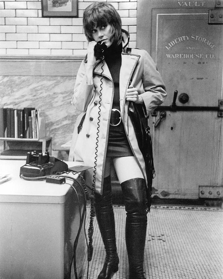 Jane Fonda Photograph - Jane Fonda in Klute  by Silver Screen