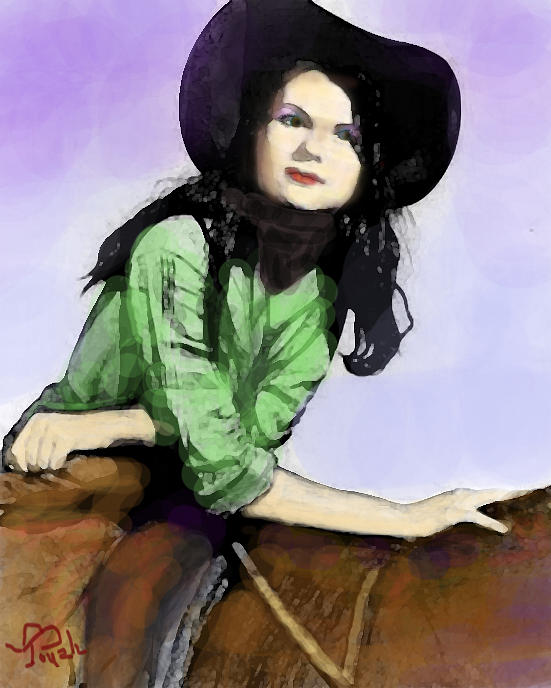 Janell Painting by Toyah Taylor
