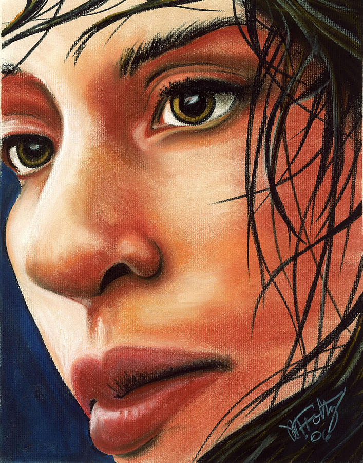 Janene Painting by Michael Foltz