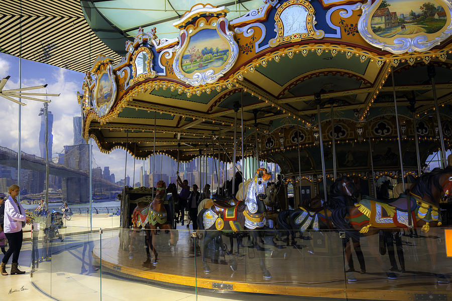 Janes Carousel 1 in Dumbo Photograph by Madeline Ellis