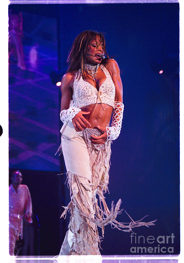 Janet Jackson Photograph - Janet Jackson-02 by Timothy Bischoff