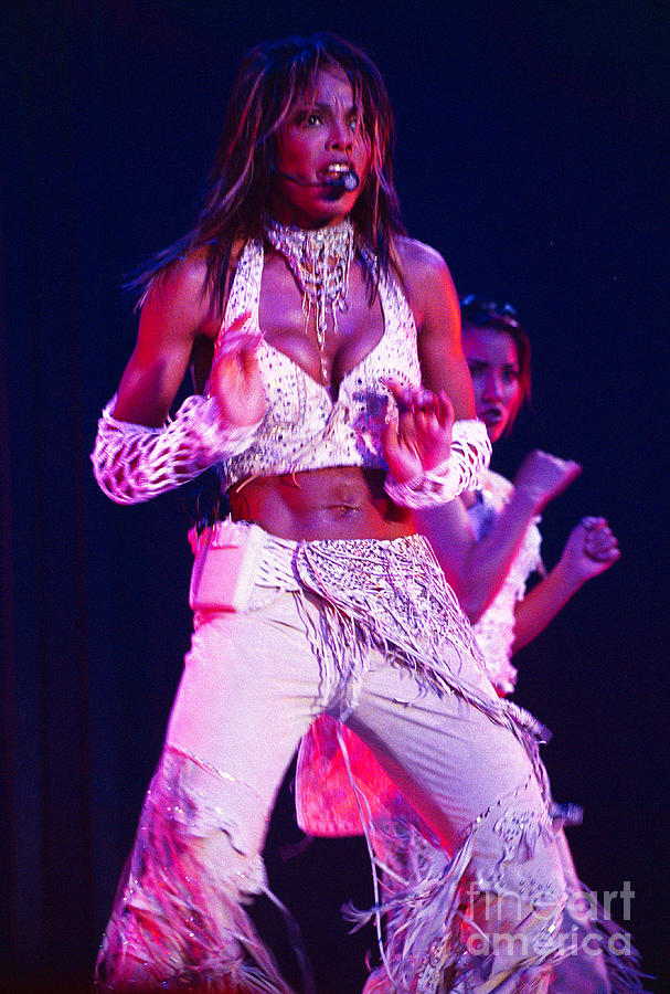 Janet Jackson Photograph - Janet Jackson-08 by Timothy Bischoff