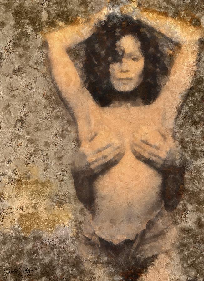 Sacred Painting - Janet Jackson - Tribute by Derek Gedney Sacred Painting - Janet Jackson - Tribute by Derek Gedney